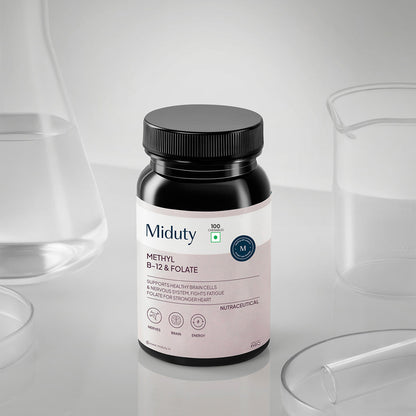 Miduty by Palak Notes Methyl B-12 & Folate Chewable Tablets - Distacart