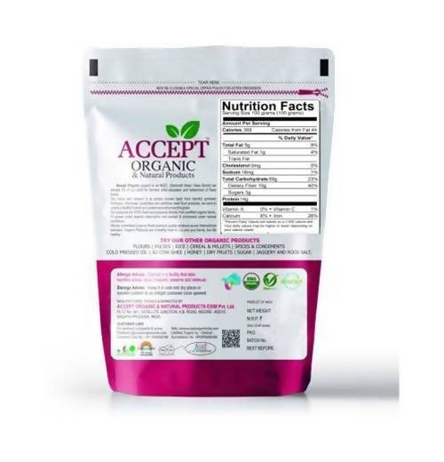 Accept Organic Barley Flour
