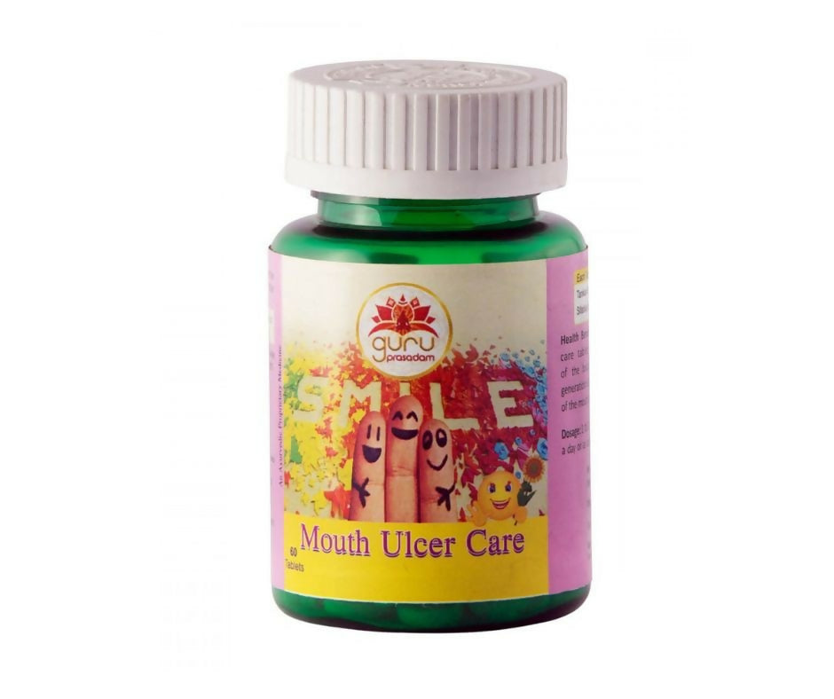 Guru Prasadam Mouth Ulcer Care Tablets - Distacart