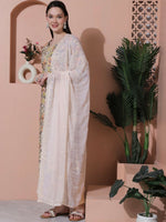 Thumbnail for Jyoti Fashion Women's Multicolor Cotton Floral Digital Printed Kurta with Trouser & Dupatta - Distacart