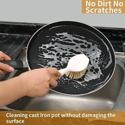 Not Available Bamboo Handle Dish Brush - Dista