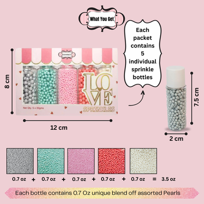 disco ball sprinkles db multipack 8 100 gms