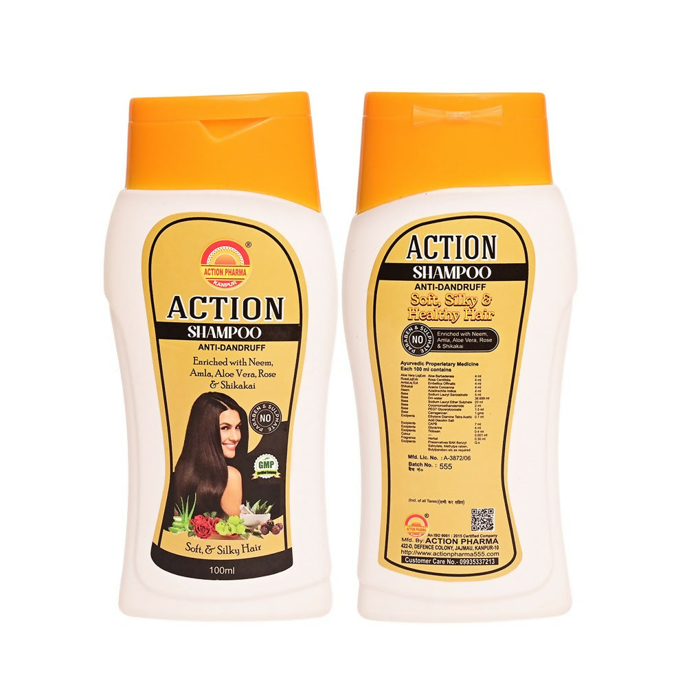 Action Pharma Shampoo Anti-Dandruff Enriched With Neem