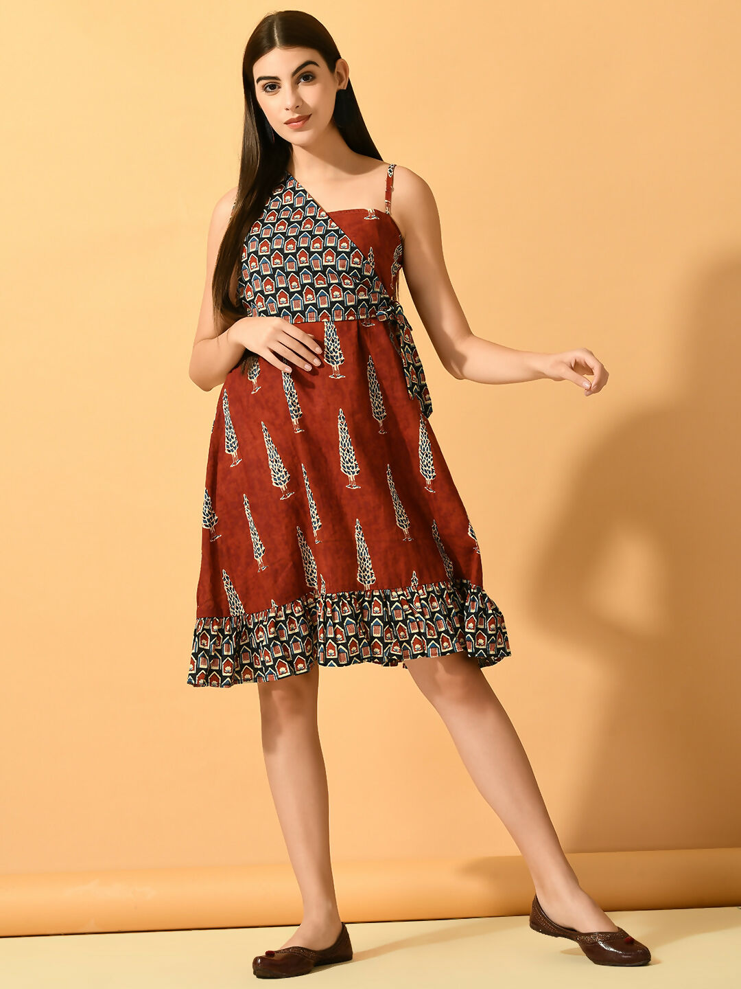 Myshka Women's Multi Empire Party Dress - Distacart