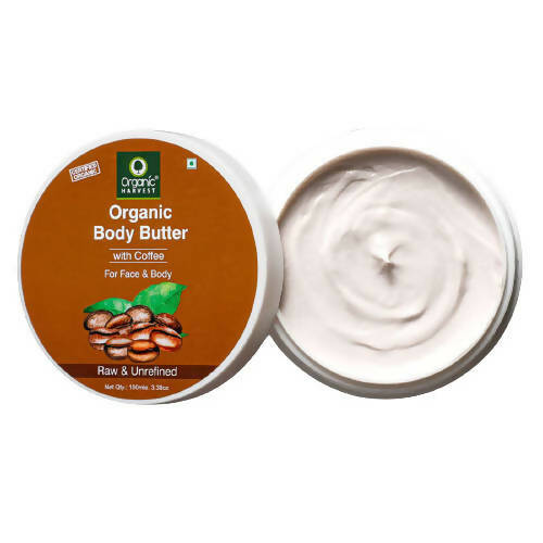 Organic Harvest Organic Body Butter With Coffee For Face & Body - Distacart