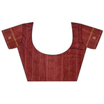 Thumbnail for Joban Fashion Teal Bhagalpuri Cotton Silk Stripes/Box Saree