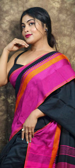 Thumbnail for Exclusive Collection Block Print Pure Cotton Handloom Gorgeous Saree