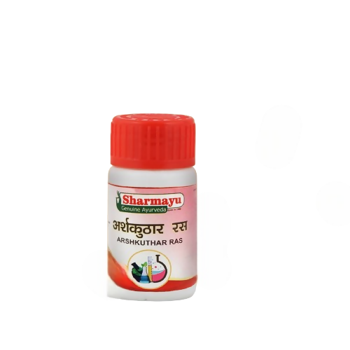 Sharmayu Ayurveda Arshkuthar Ras Tablets - Dista