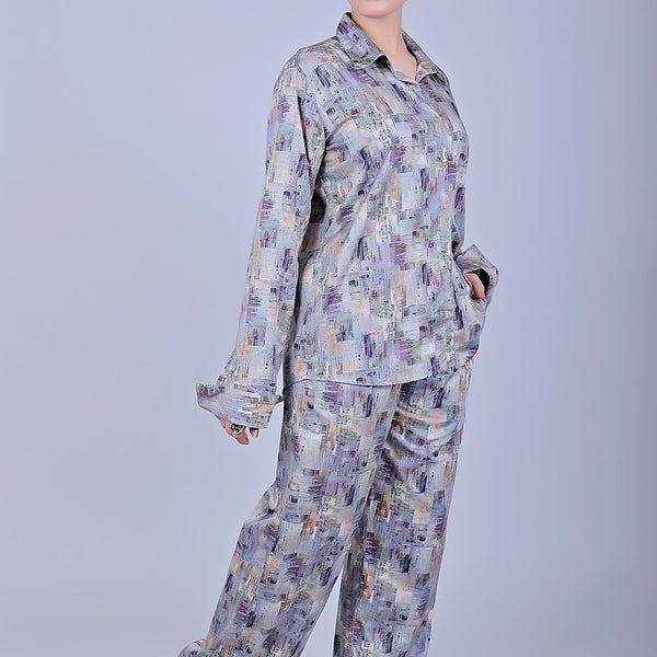 Bluebird Women's Printed Co-ord Set Grey - Distacart