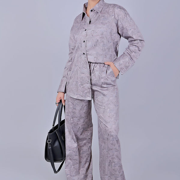 Bluebird Women's Printed Co-ord Set Lavender - Distacart