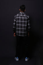 Thumbnail for Jonesburg Men's Black Checks Regular Fit Shirt
