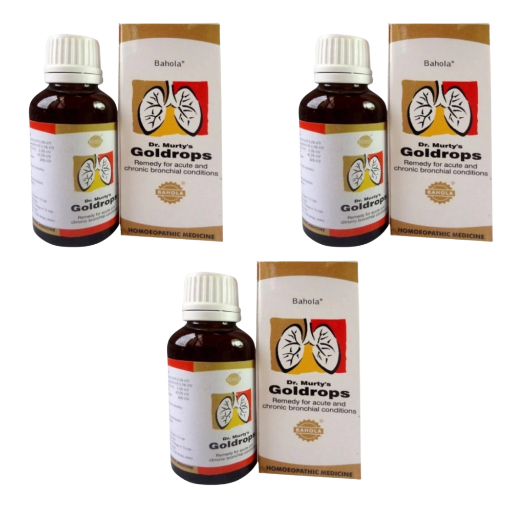 Bahola Homeopathy Dr. Murty's Gold Drops - Distacart