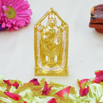 Thumbnail for Estele Gold-Polished Lord Tirupati Balaji Idol Showpiece for Pooja Mandir/ Home Decorative