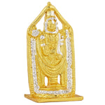 Thumbnail for Estele Gold-Polished Lord Tirupati Balaji Idol Showpiece for Pooja Mandir/ Home Decorative