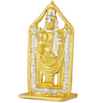 Thumbnail for Estele Gold-Polished Lord Tirupati Balaji Idol Showpiece for Pooja Mandir/ Home Decorative