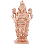 Thumbnail for Estele Pink/ Rose Gold-Polished Lord Tirupati Balaji Idol Showpiece for Pooja Mandir/ Home Decorative