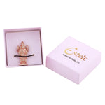 Thumbnail for Estele Pink/ Rose Gold-Polished Lord Tirupati Balaji Idol Showpiece for Pooja Mandir/ Home Decorative