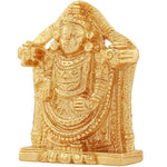 Thumbnail for Estele Gold-Polished Lord Tirupati Balaji Idol Showpiece for Pooja Mandir/ Home Decorative