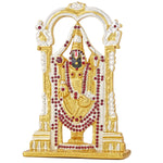 Thumbnail for Estele Gold-Polished Lord Tirupati Balaji Idol Showpiece for Pooja Mandir/ Home Decorative