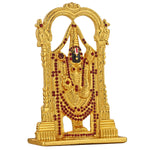 Thumbnail for Estele Gold-Polished Lord Tirupati Balaji Idol Showpiece for Pooja Mandir/ Home Decorative