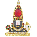 Thumbnail for Estele Gold-Polished Lord Tirupati Balaji Idol Showpiece for Pooja Mandir/ Home Decorative