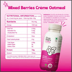 Thumbnail for OverNightOats Vegan Mixed Berries Crème Oatmeal