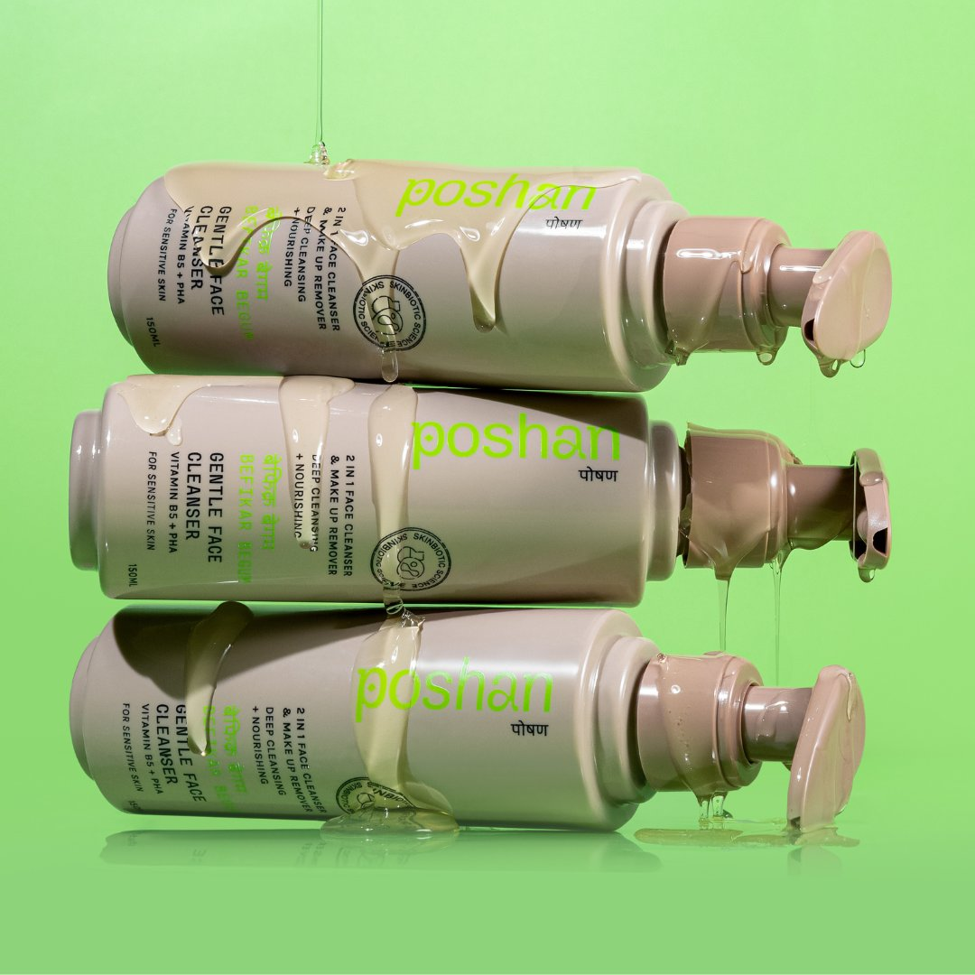 Poshan Skincare Befikar Begum Gentle Face Cleanser - Dista