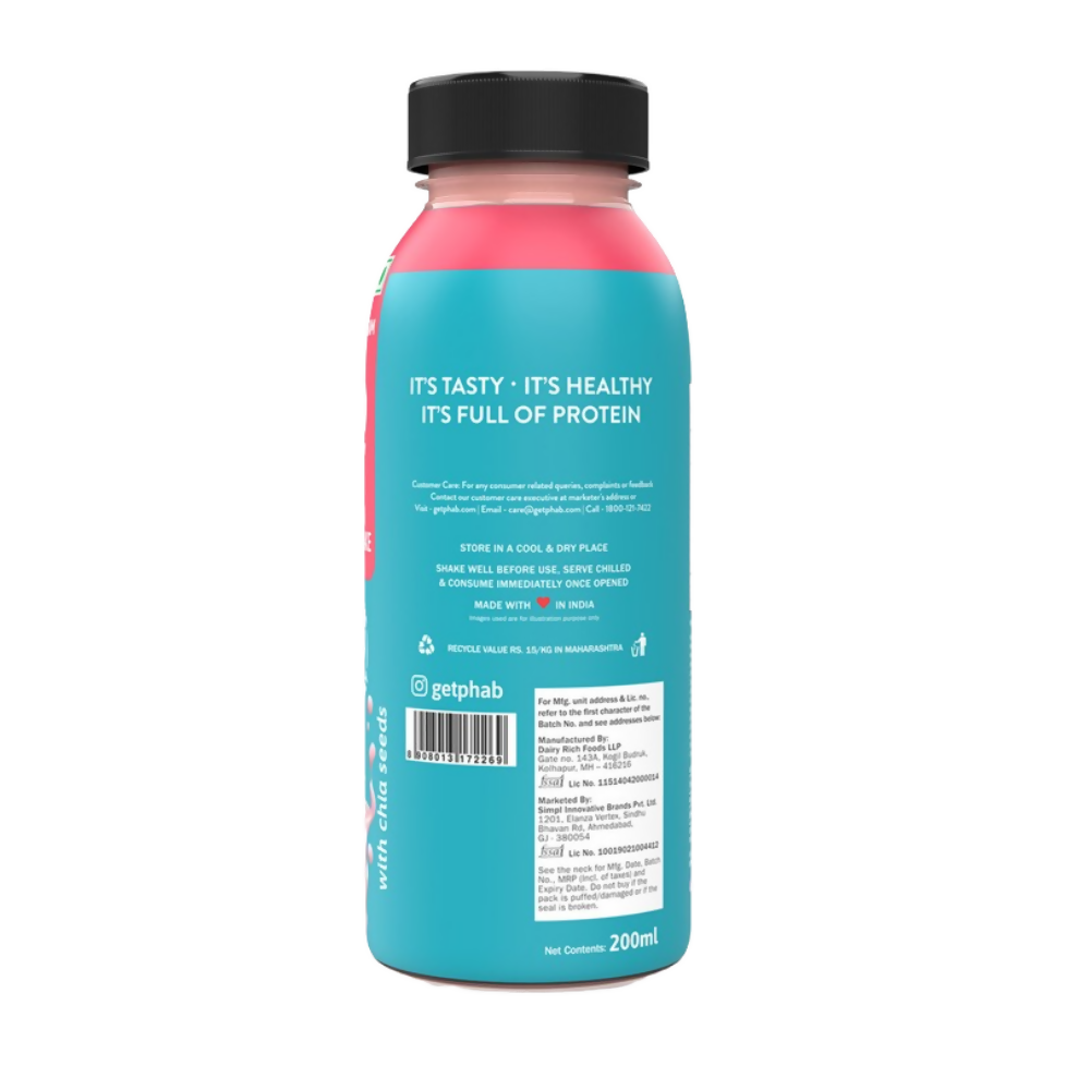 Phab Assorted Protein Milkshake With Protein Shake - Dista