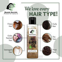 Thumbnail for Beauty Secrets Ayurvedic Jadibuti Hair Oil - Distacart