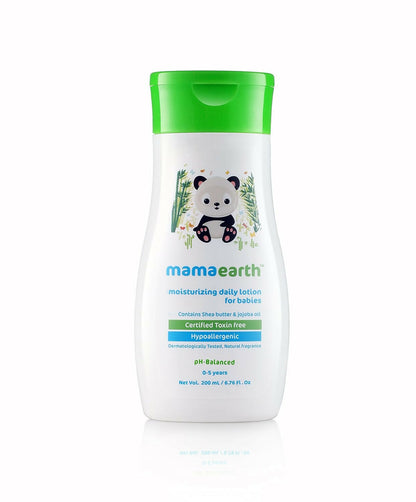 Mamaearth Moisturizing Baby Bathing Soap Bars & Daily Moisturizing Lotion - Distacart