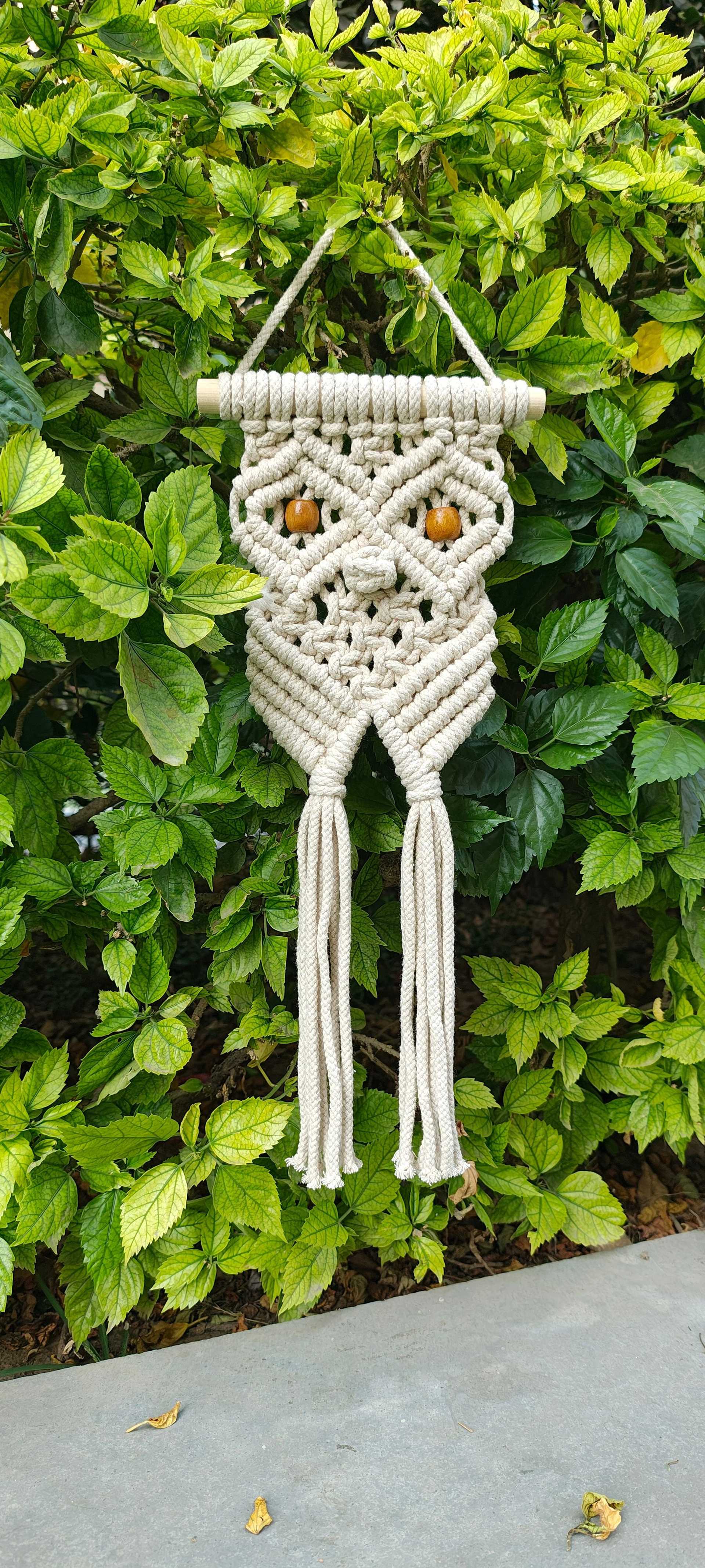 Sun Mun Decors Premium Macrame Owl