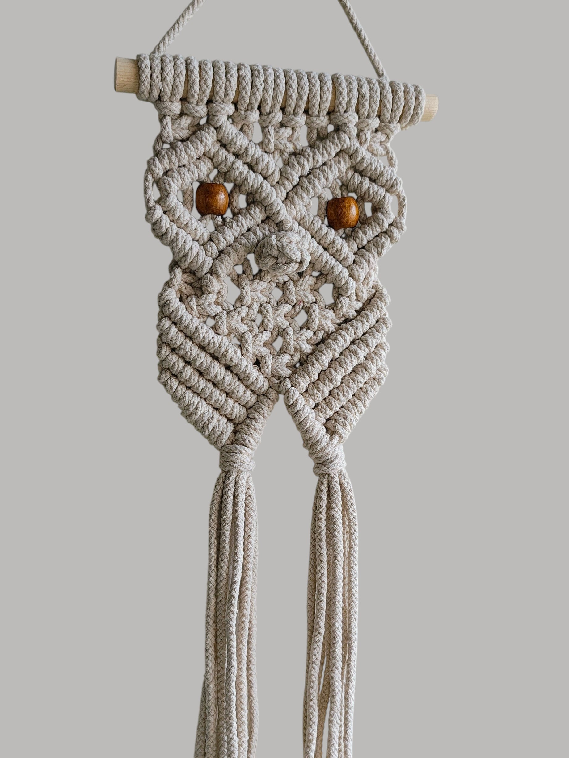 Sun Mun Decors Premium Macrame Owl