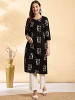 Thumbnail for Anouk Women Printed Thread Work Kurta