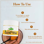 Thumbnail for VI-JOHN Prakritik Vitamin C & Turmeric Face Pack Fades Dark Spots, 100% Natural Bio Actives