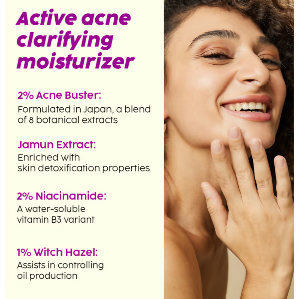 PLIX The Plant Fix 2% Acne Buster Moisturizer & 10% Niacinamide Serum - Distacart