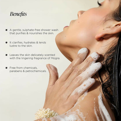 Forest Essentials Silkening Shower Wash Mogra - Dista
