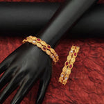 Thumbnail for JS Fashion Beautiful Antique Design 4 Bangles Set - Dista