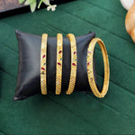 Thumbnail for JS Fashion Traditional Fancy Bangles Set Elegant Design - Dista