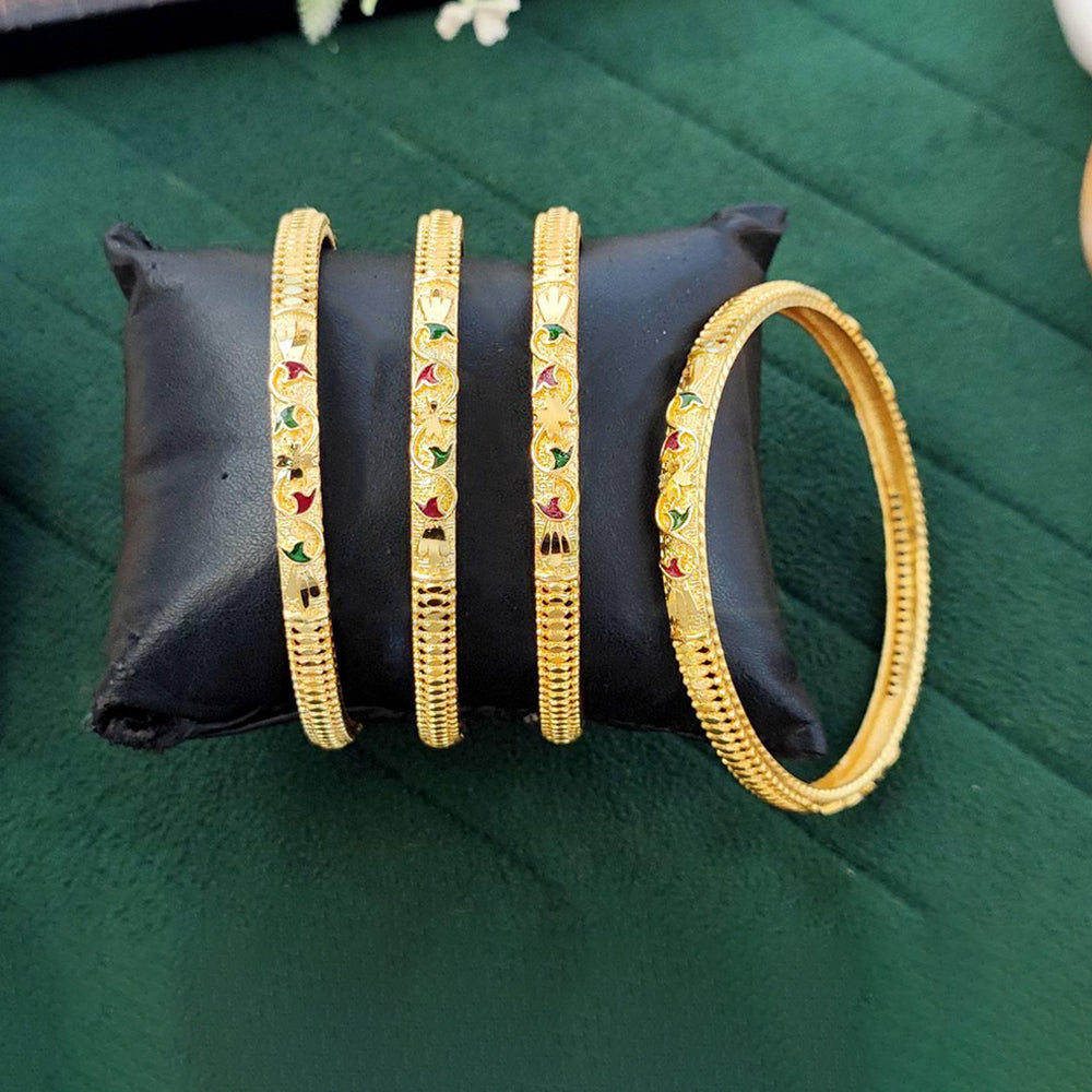 JS Fashion Antique Designer Bangles Set Traditional Style - Dista