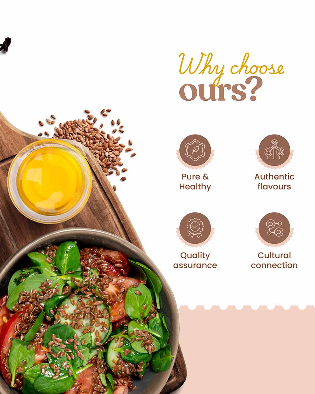 Bharat Vedica Organic Wood Pressed Flaxseed Oil - Organic Wood Pressed Alsi ka tel - Distacart
