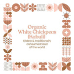 Thumbnail for Bharat Vedica Organic White Chickpeas - Organic Kabuli Chana - Distacart