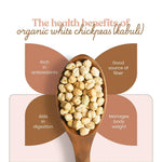 Thumbnail for Bharat Vedica Organic White Chickpeas - Organic Kabuli Chana - Distacart