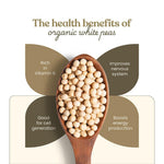Thumbnail for Bharat Vedica Organic White Peas - Organic Safed Matar - Distacart