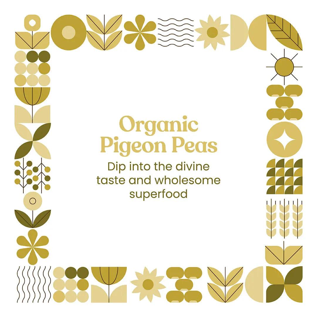 Bharat Vedica Organic Pigeon Peas - Organic Toor Dal - Distacart