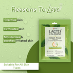 Thumbnail for Lacto Calamine Green Tea Face Sheet Mask