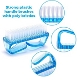 Thumbnail for Bronson Professional Handle Grip Nail Brush Fingernail Pedicure Scrub Foot Brush - Dista