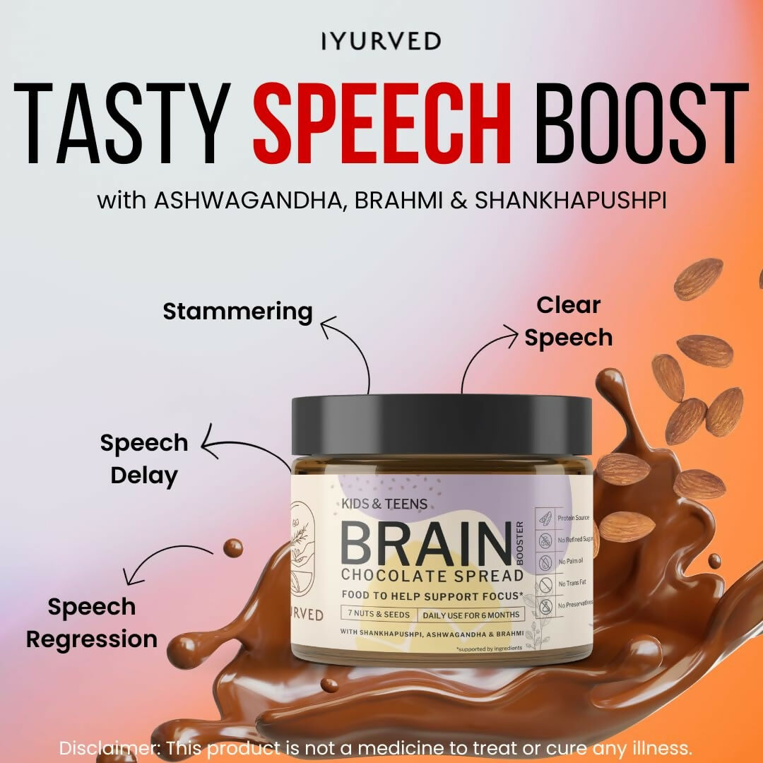 Iyurved Kids and Teens Study Booster Chocolate Spread