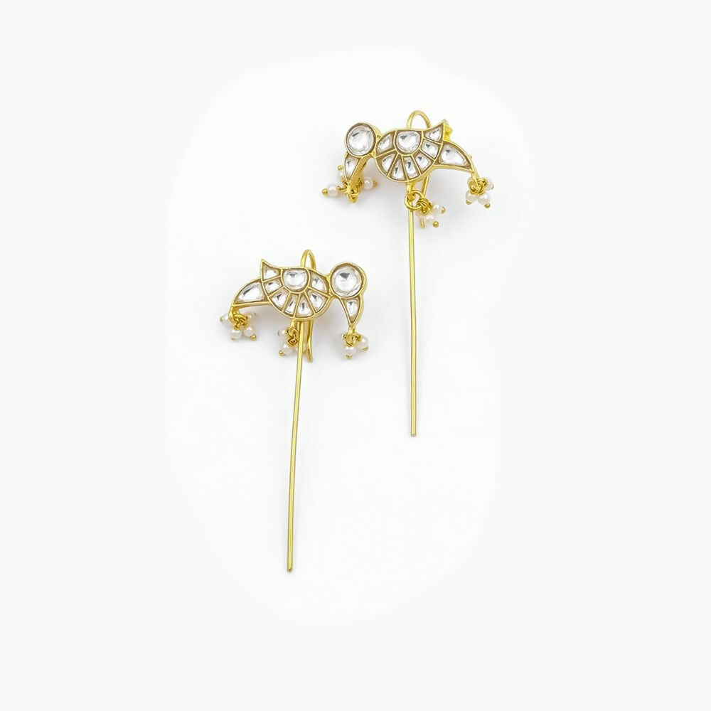 Ruby Raang Ear-Hugging Cuff - Distacart