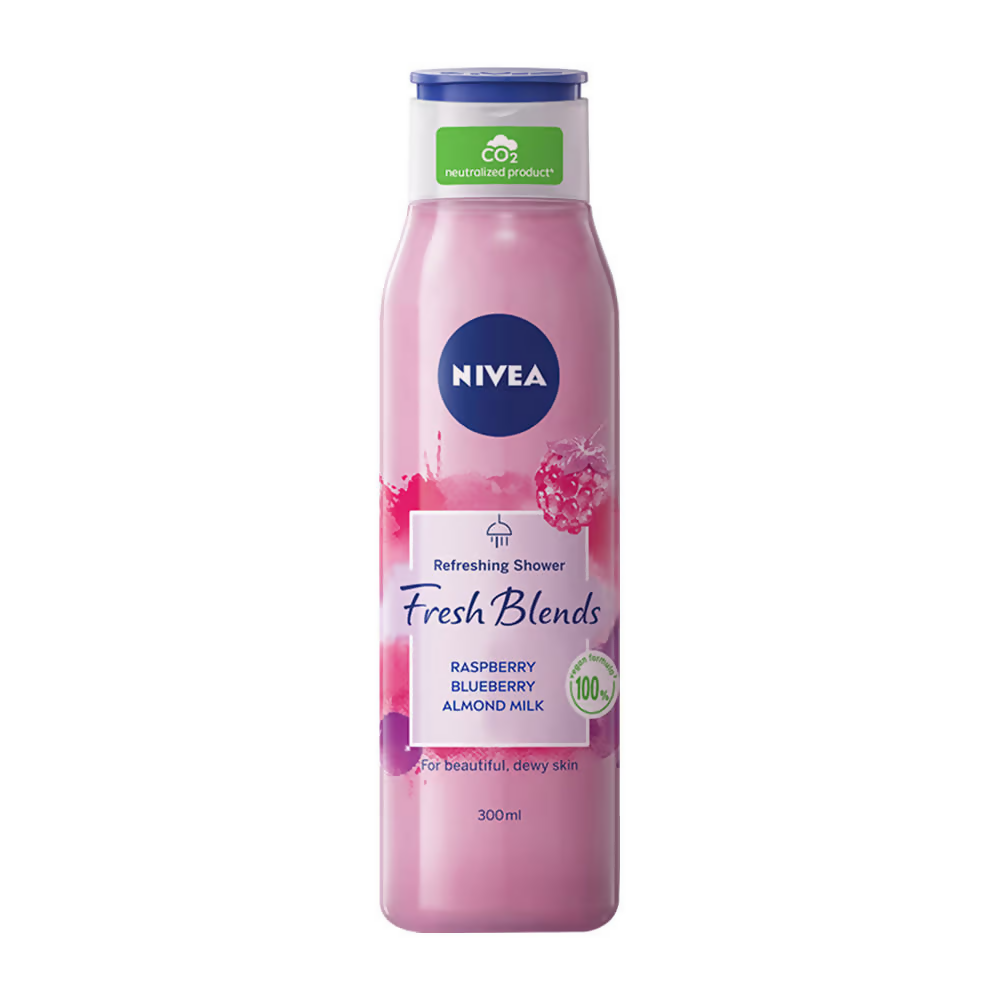 Nivea Fresh Blends Raspberry Body Wash - Distacart
