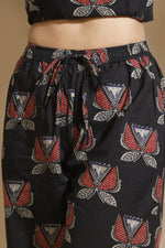 Thumbnail for Breathables Abstract Black Cotton Co-Ord Set - Dista
